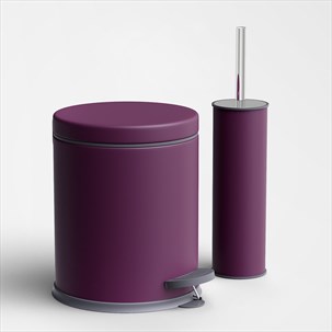 3 LT Bathroom Set 2 Piece - purple SS430 (luxury)